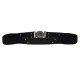 He' school ceinture cuir