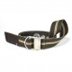 He' tis marron ceinture cuir